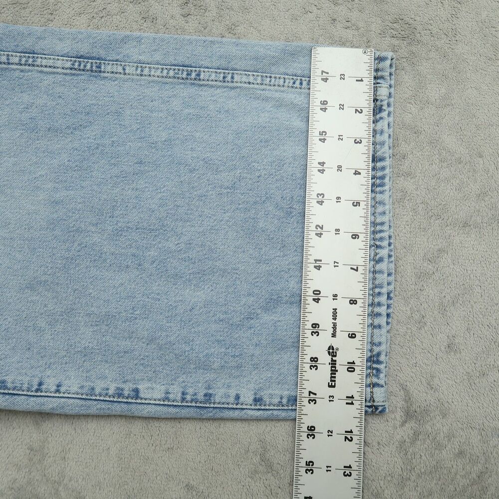 Old Navy Jeans Women's Size 8 High-Rise Baggy Wide-Leg Drapey Denim 28" Inseam - Picture 5 of 16